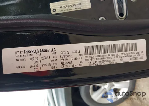 2012 Jeep Patriot Latitude z USA, uszkodzony, nr VIN 1C4NJPFB0CD656958